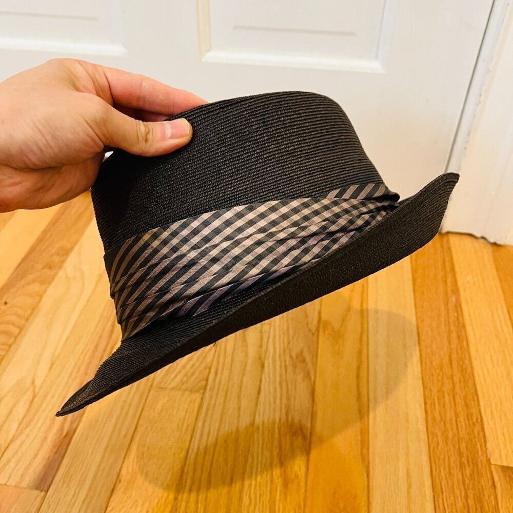 KNOX VINTAGE NEW YORK FEDORA CAP HAT 7 - 1/8